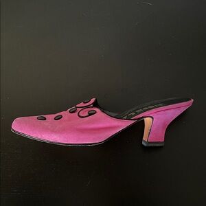 Modela Los Angeles Purple Pointed Toe Mules